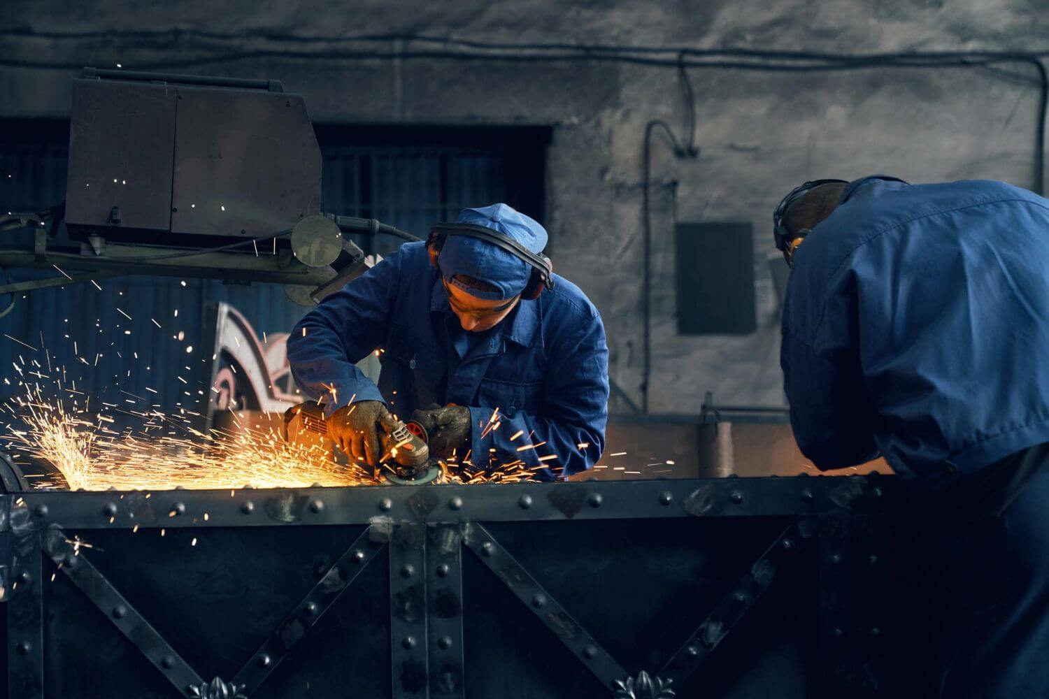Industrial welding fabrication facility